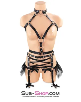 2353DL      Slavegirl's Bondage Body Harness Set