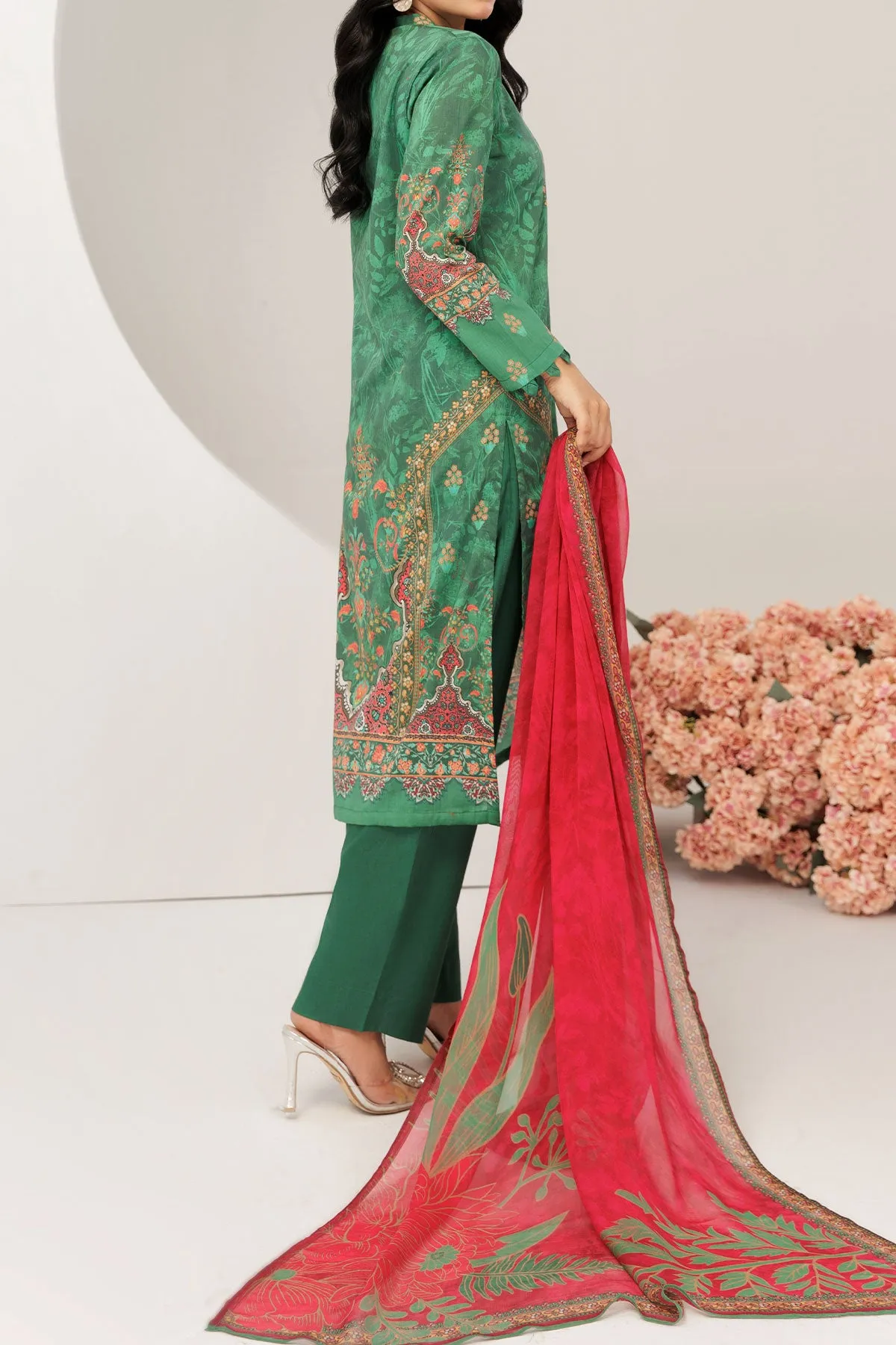 3 PIECE DIGITAL PRINT LAWN| DPC-346