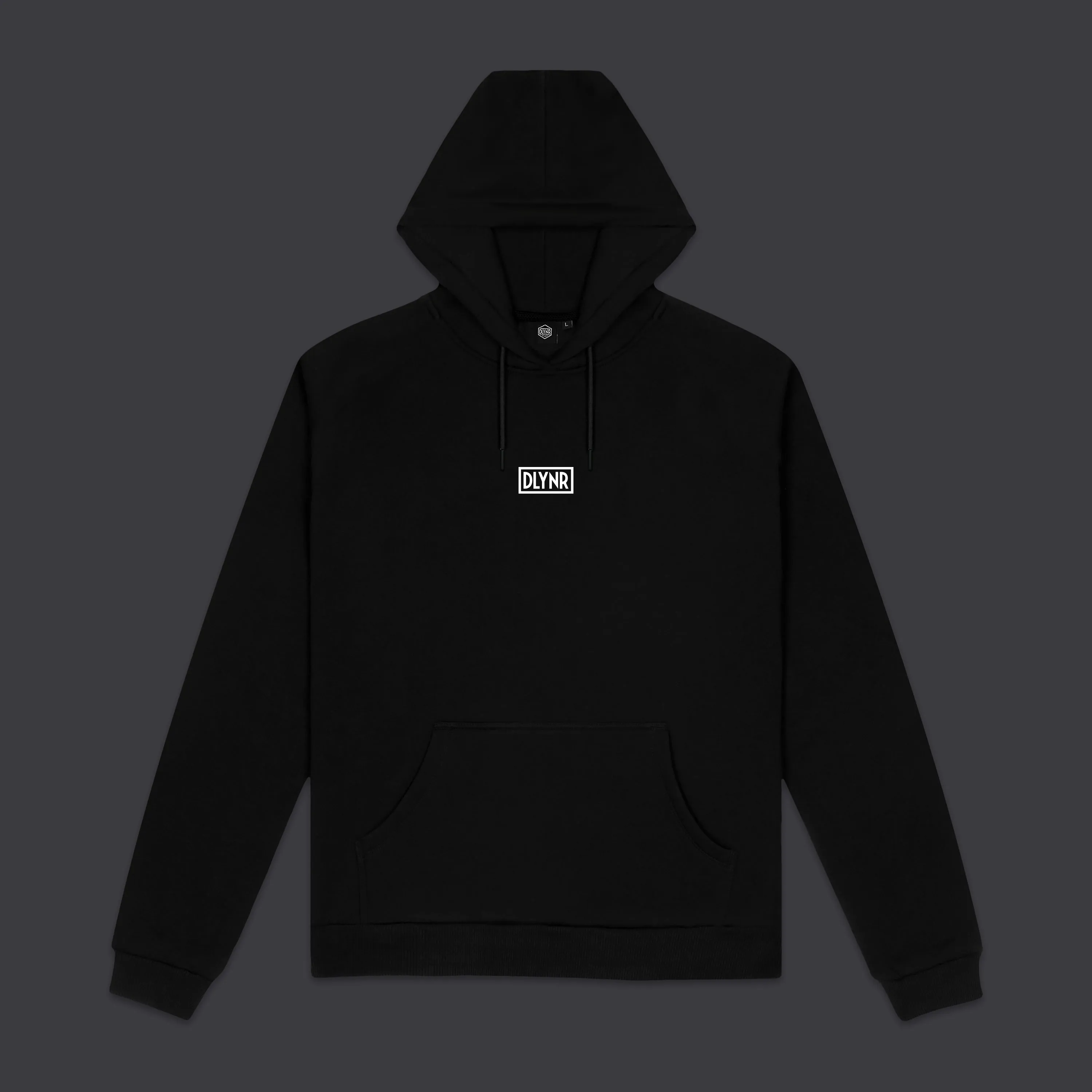 3D Box Logo Hoodie Black