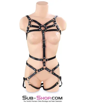 6888DL      Yes Mistress Female Bondage Body Harness