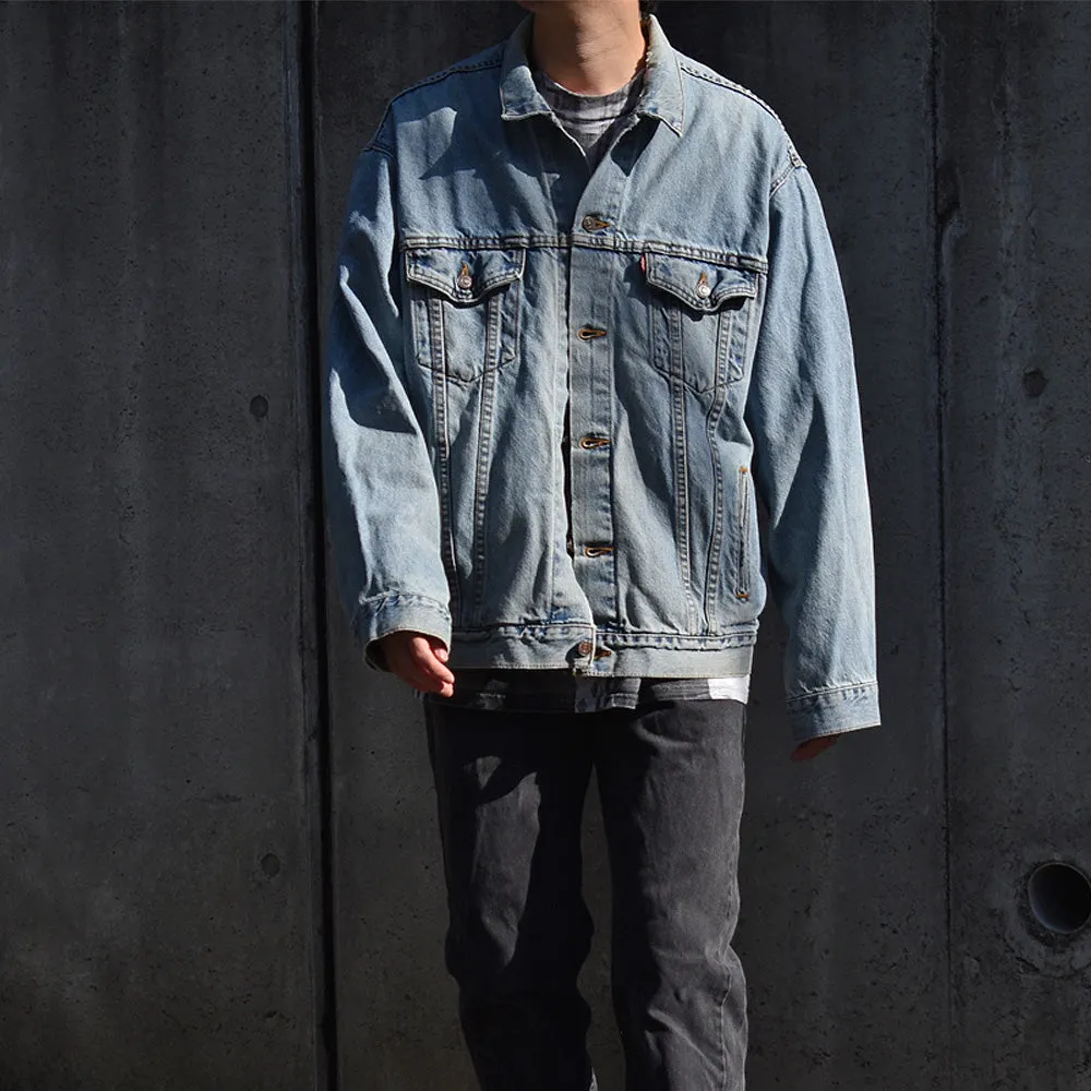 90's　Levi's/リーバイス 70507-0389 デニムジャケット　USA製　230503