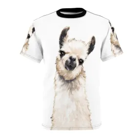 Adorable Llama and Alpaca Animal Print T-Shirt