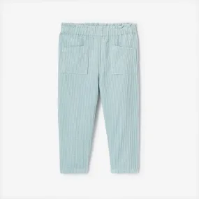 Baby girls' blue pants