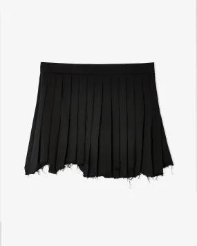Balenciaga - Women's Pleated Mini Skirt - (Black)