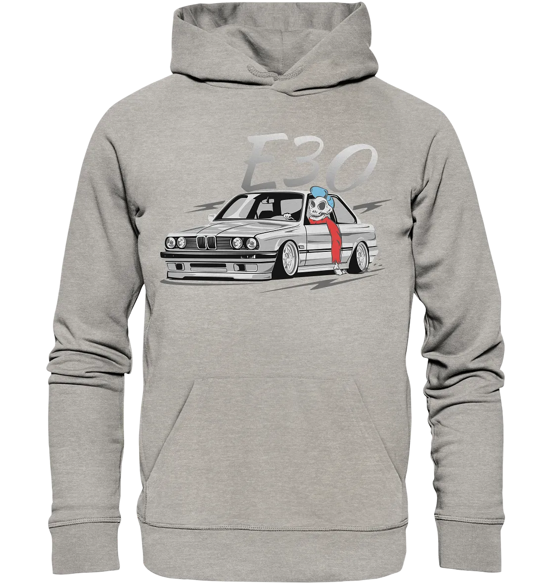 BGKE30SKULLHD - Organic Hoodie