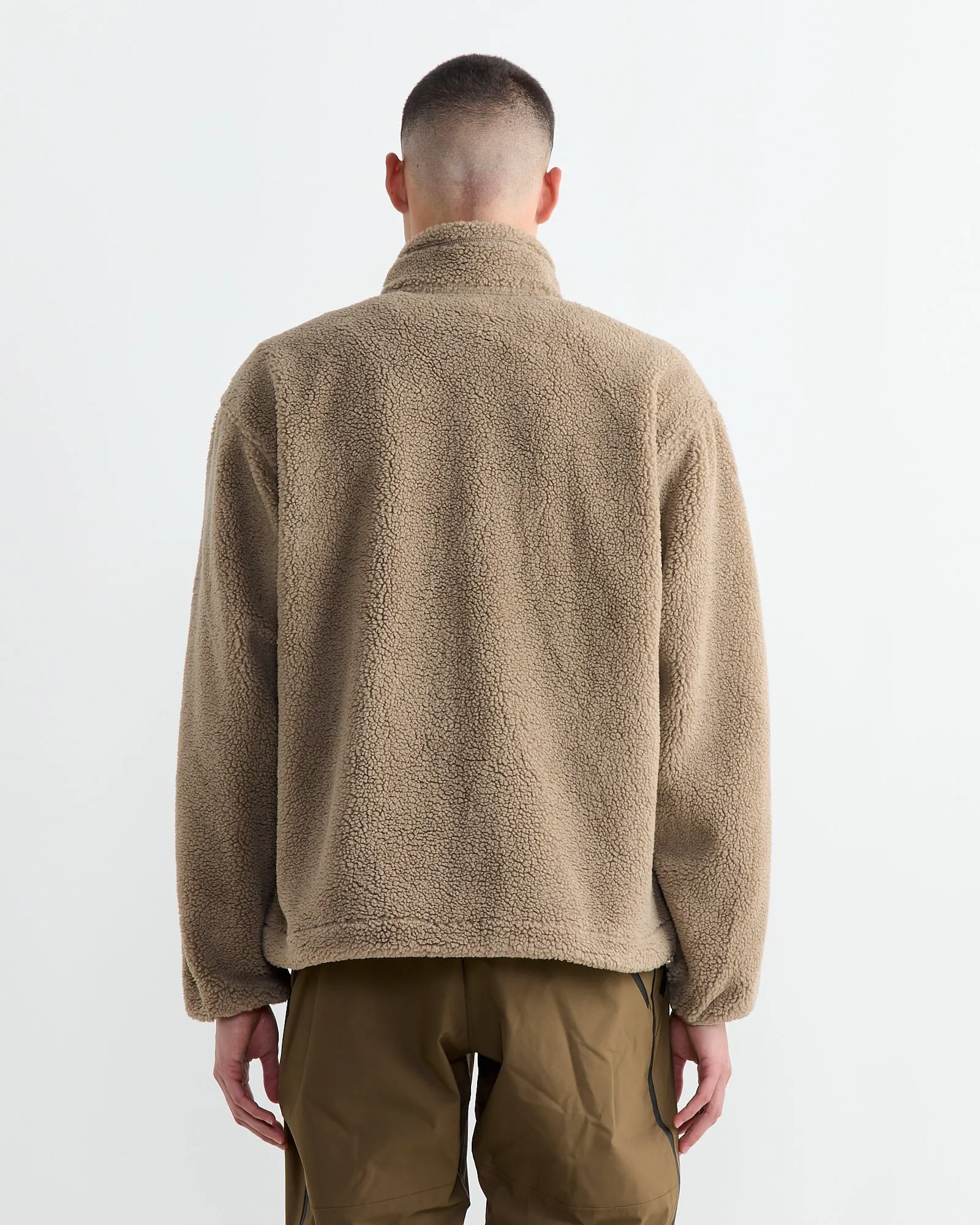 Boa Fleece Jacket in Graige