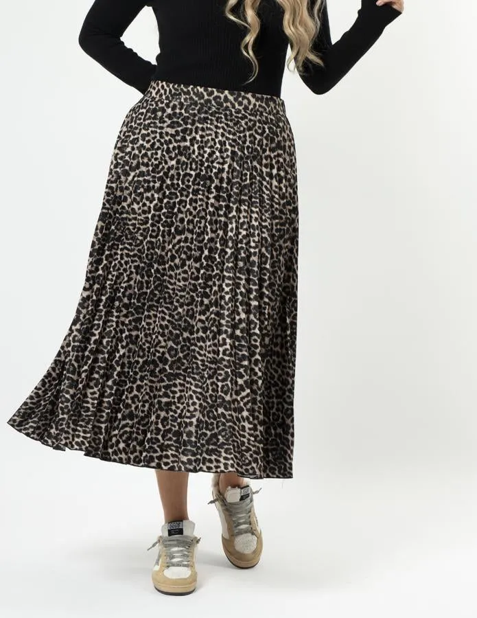 Brigette Skirt - Purrfect Leopard
