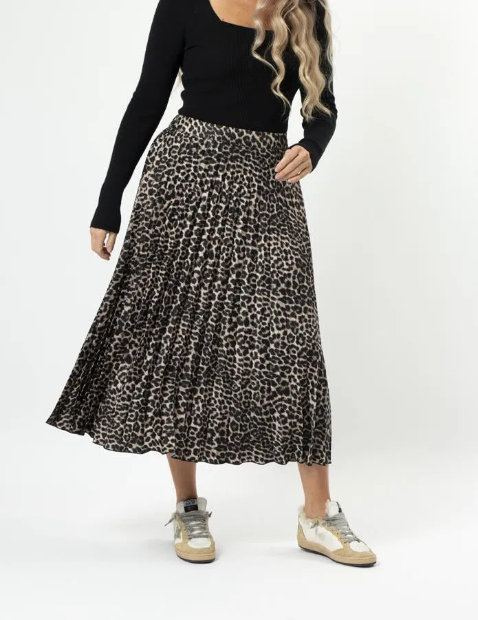 Brigette Skirt - Purrfect Leopard
