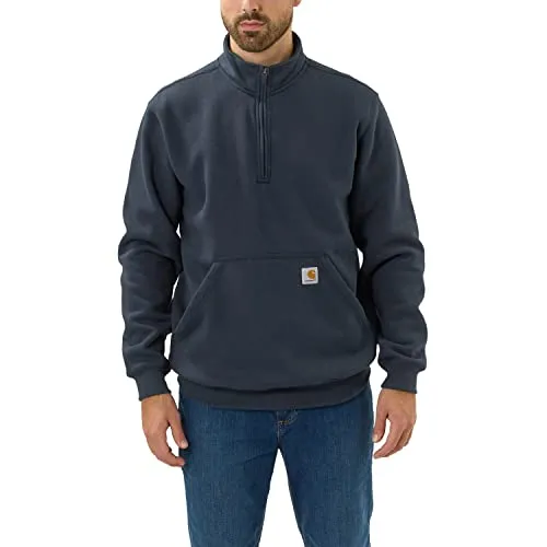 Carhartt 105294 Men's Loose Fit Midweight Quarter-Zip Mock-Neck Sweatshirt