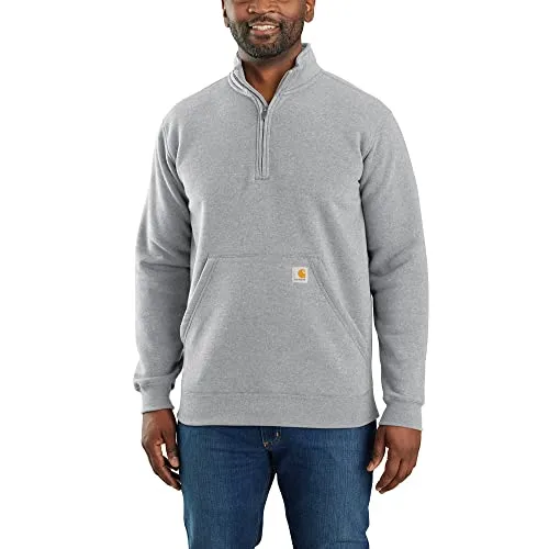 Carhartt 105294 Men's Loose Fit Midweight Quarter-Zip Mock-Neck Sweatshirt