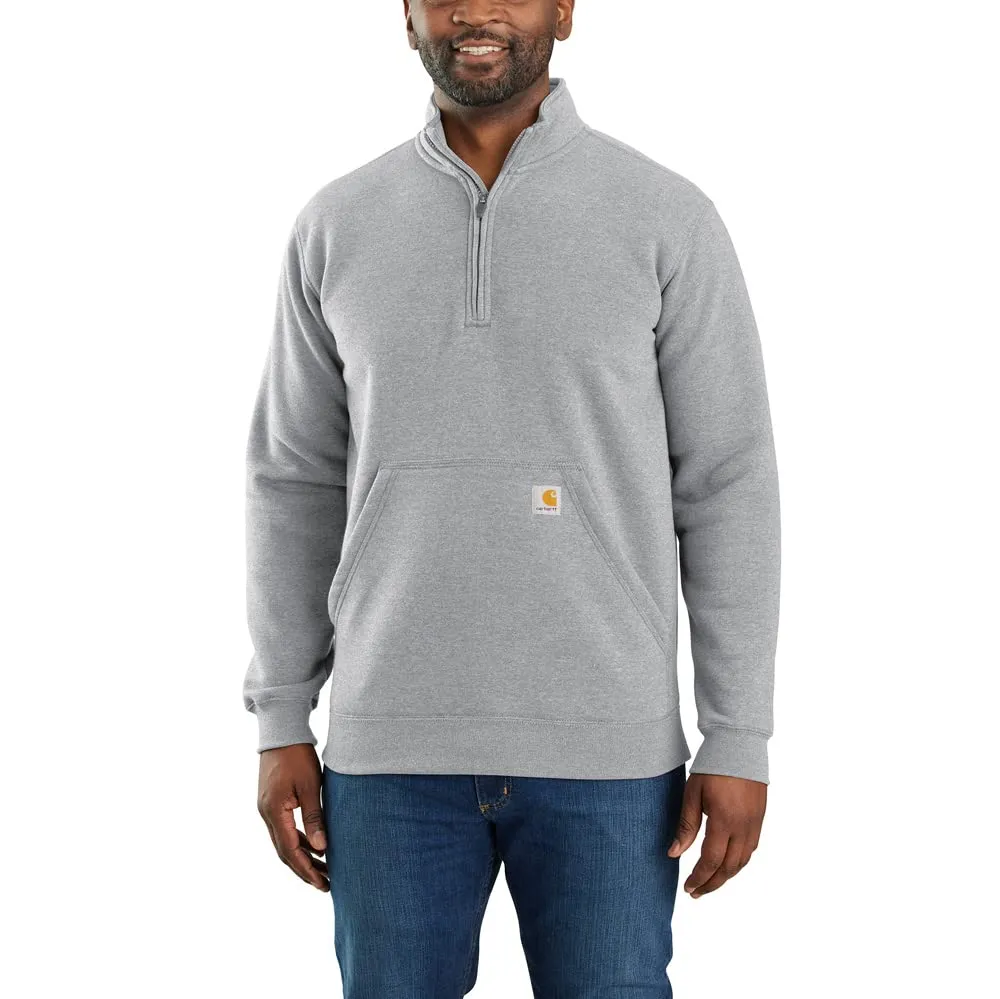 Carhartt 105294 Men's Loose Fit Midweight Quarter-Zip Mock-Neck Sweatshirt