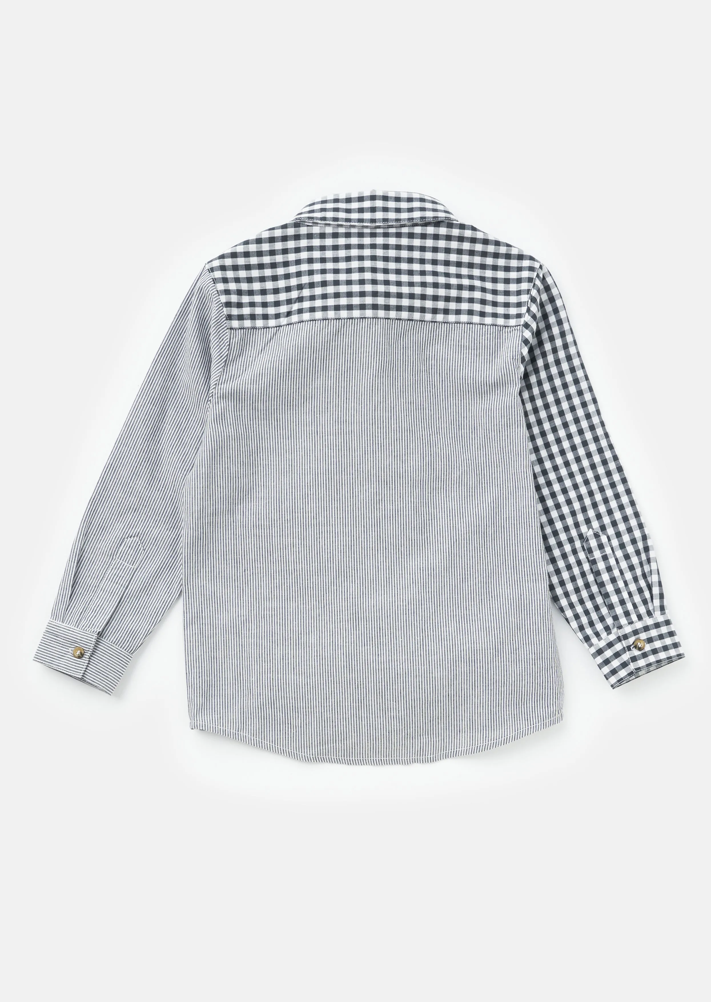 Chris Grey Cut & Sew Shirt