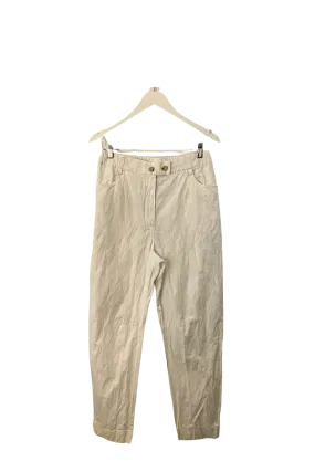 Cotton Pants in Natural