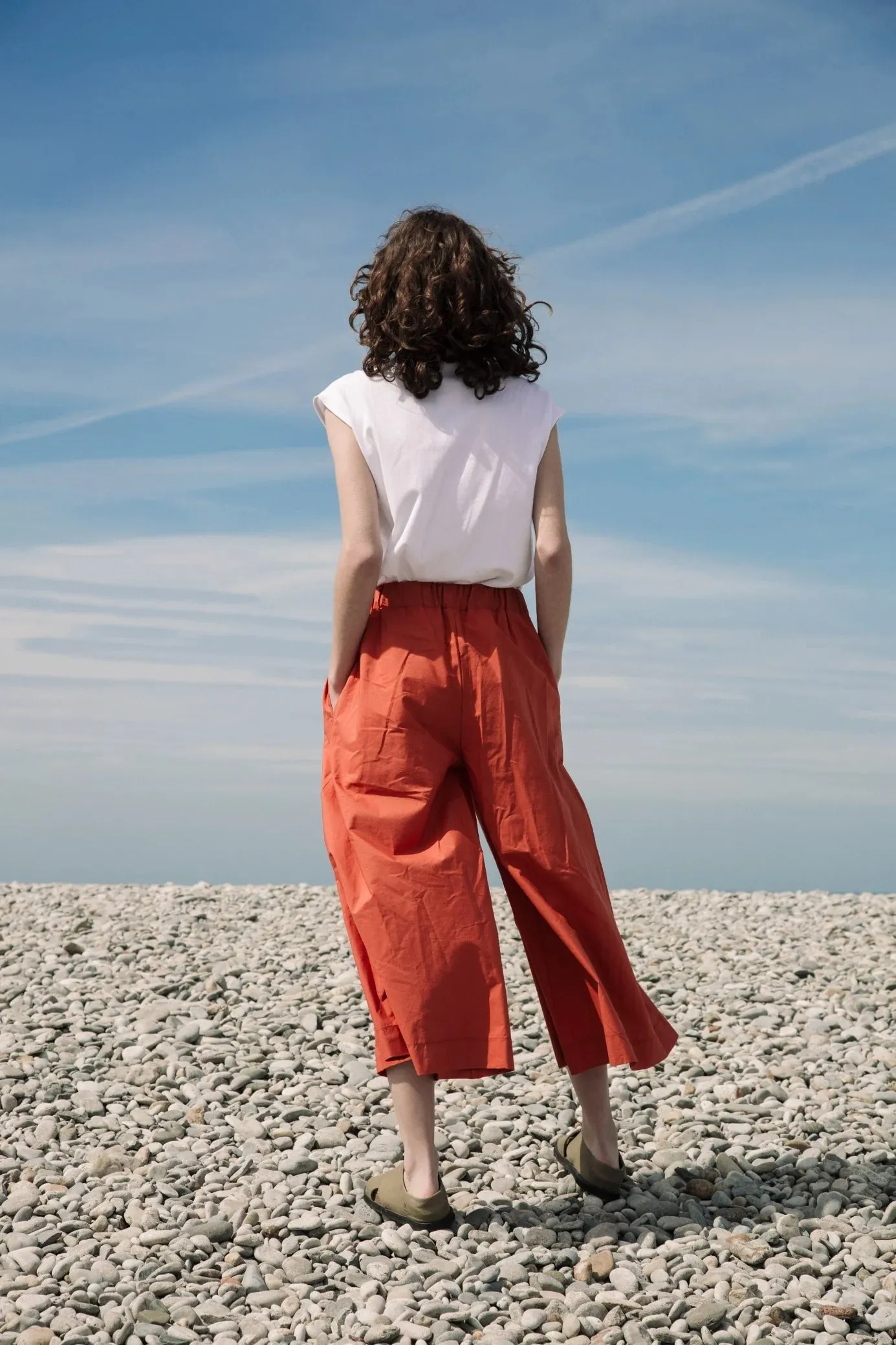 cotton top - aukai - white