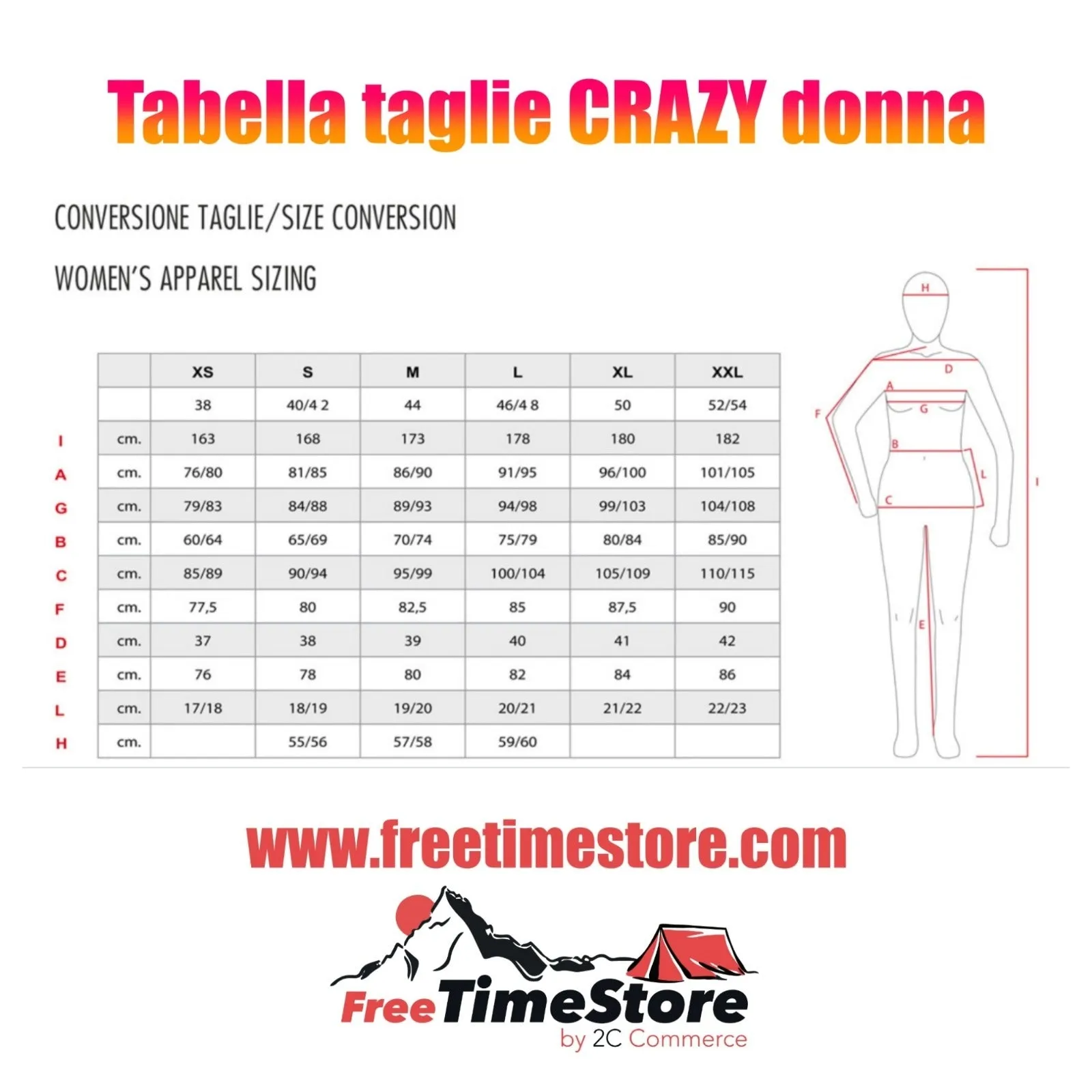 CRAZY ALOHA T-SHIRT DONNA LEGGERA E TRASPIRANTE IDEALE PER TEMPO LIBERO E ARRAMPICATA - SS 24 - FANTASIA I LOVE MOUNTAIN