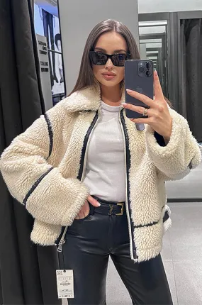 “Creamy Edge” Jacket
