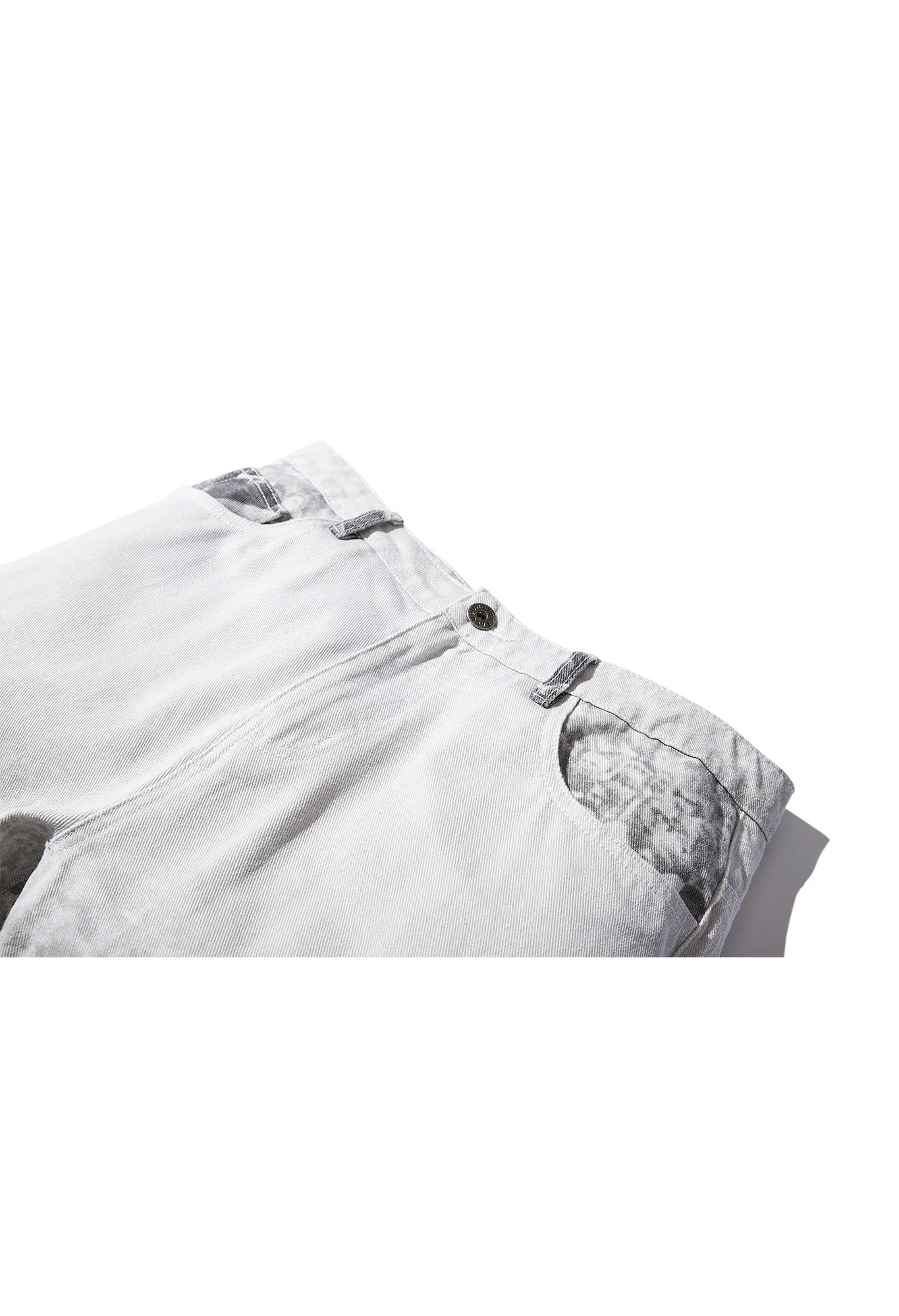 CROWD DENIM PANTS WHITE