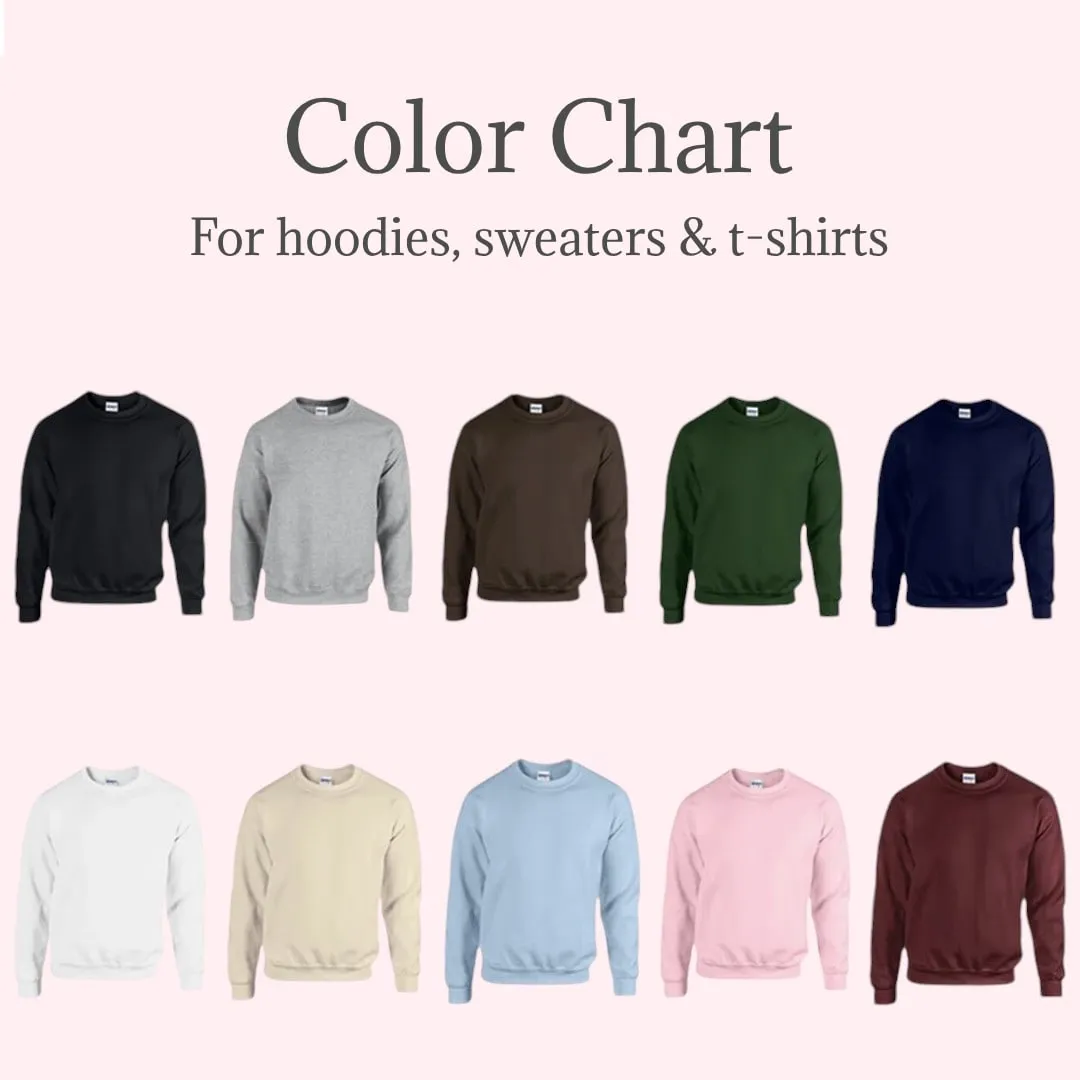 Cute Boy and Girl Couple - Personalized Matching Sweatshirts For Couples