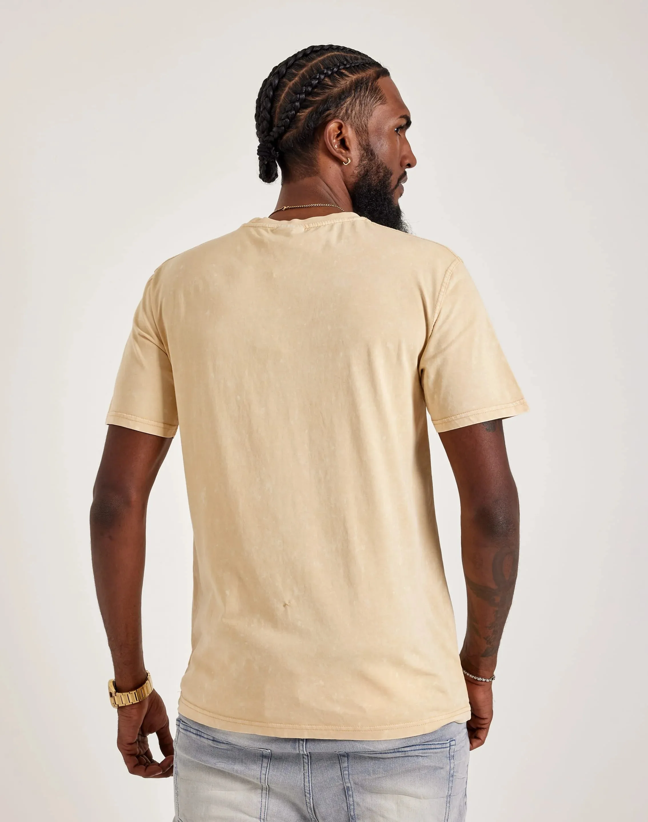 Death Crew Tee (Acid Khaki) - UB2024ACDKHK