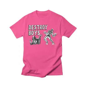 Destroy Boys "Shock" Pink Tee