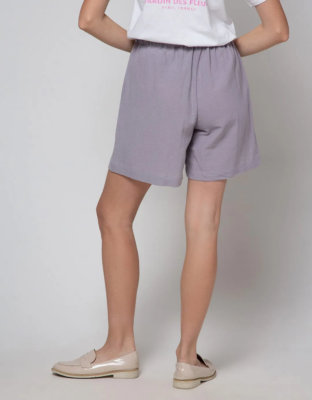 Details Short Pants Reguler Fit With Waist String