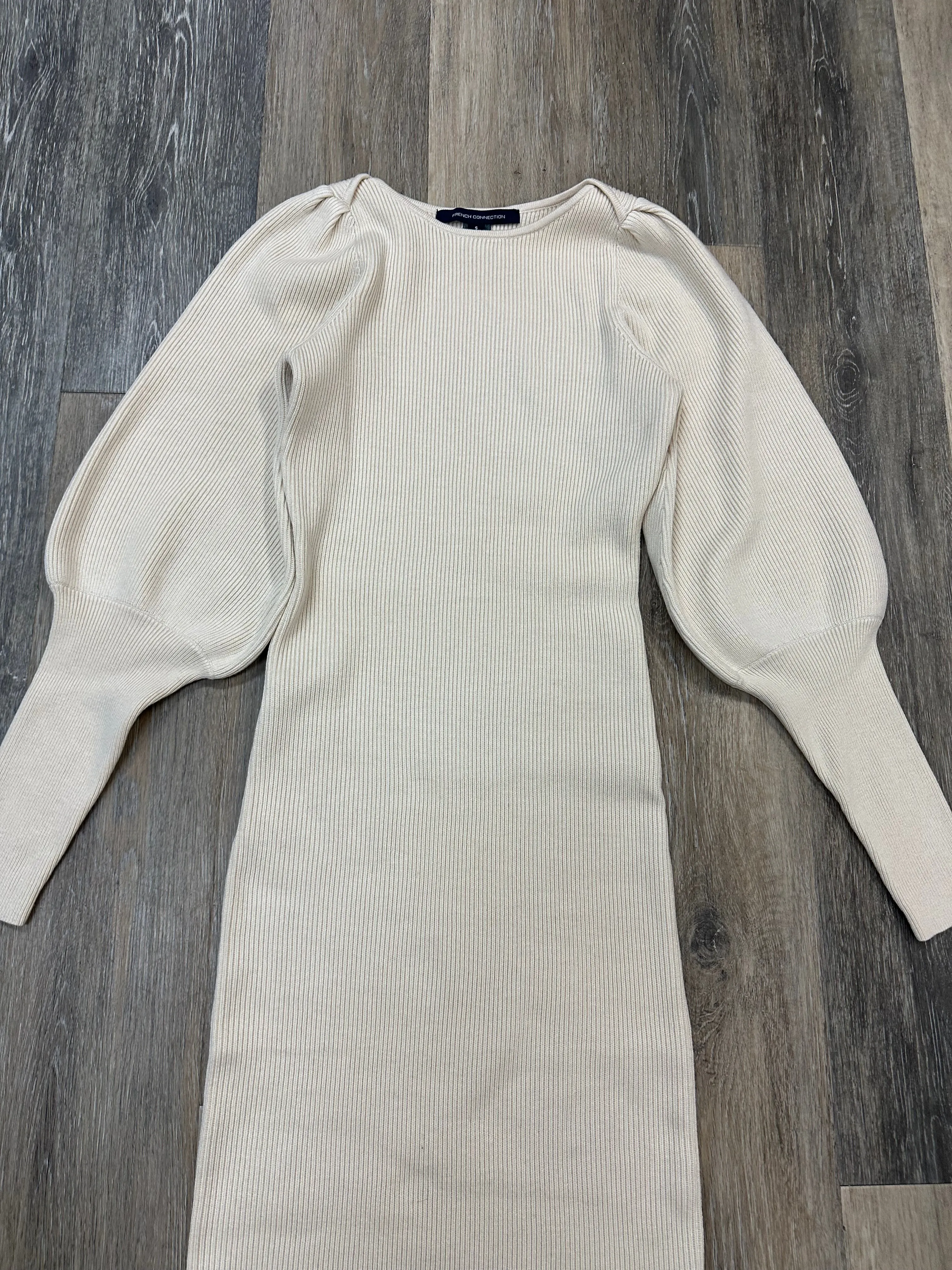 Dress Sweater By French Connection In Cream, Size: S