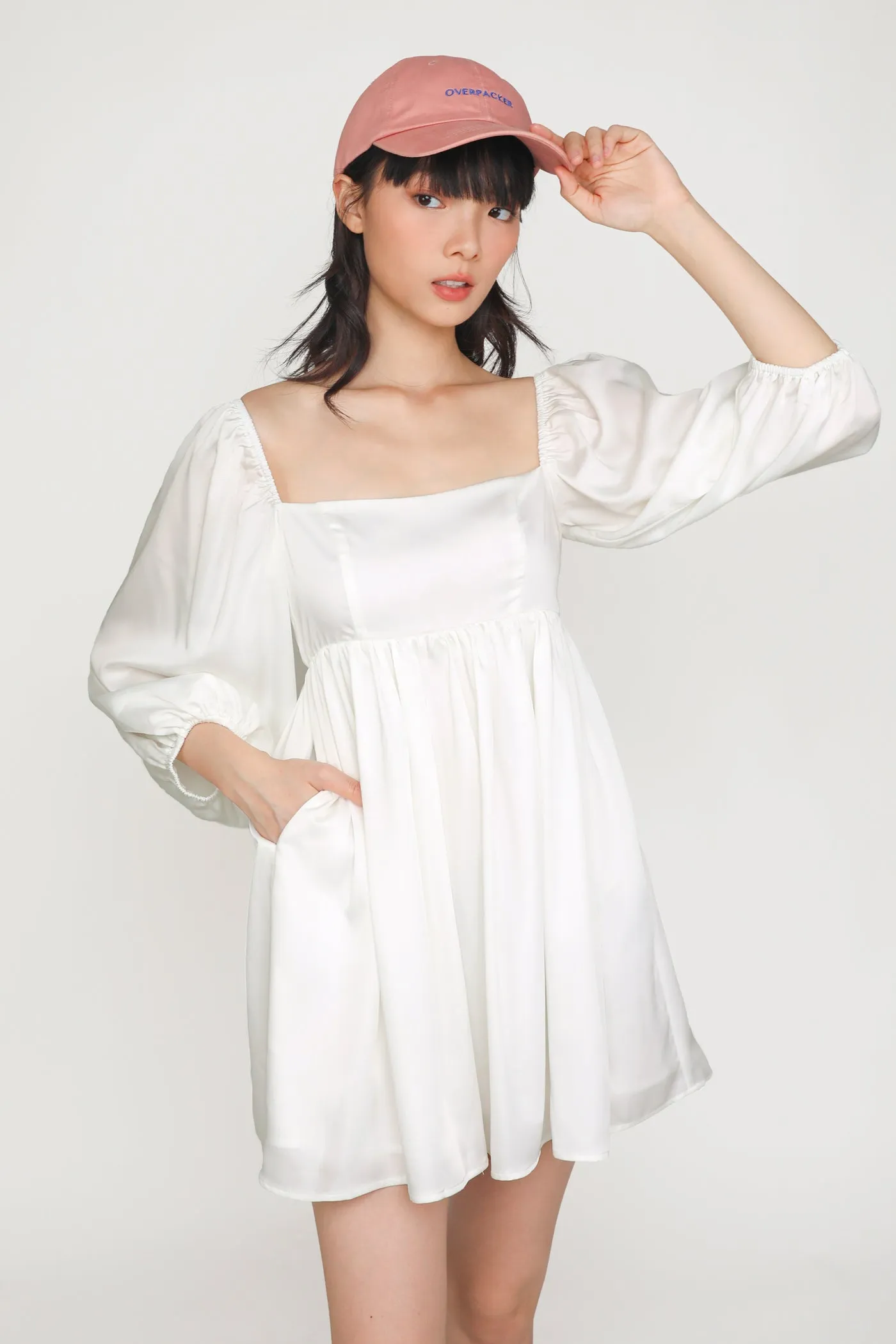 Eldora Sleeved Babydoll Dress