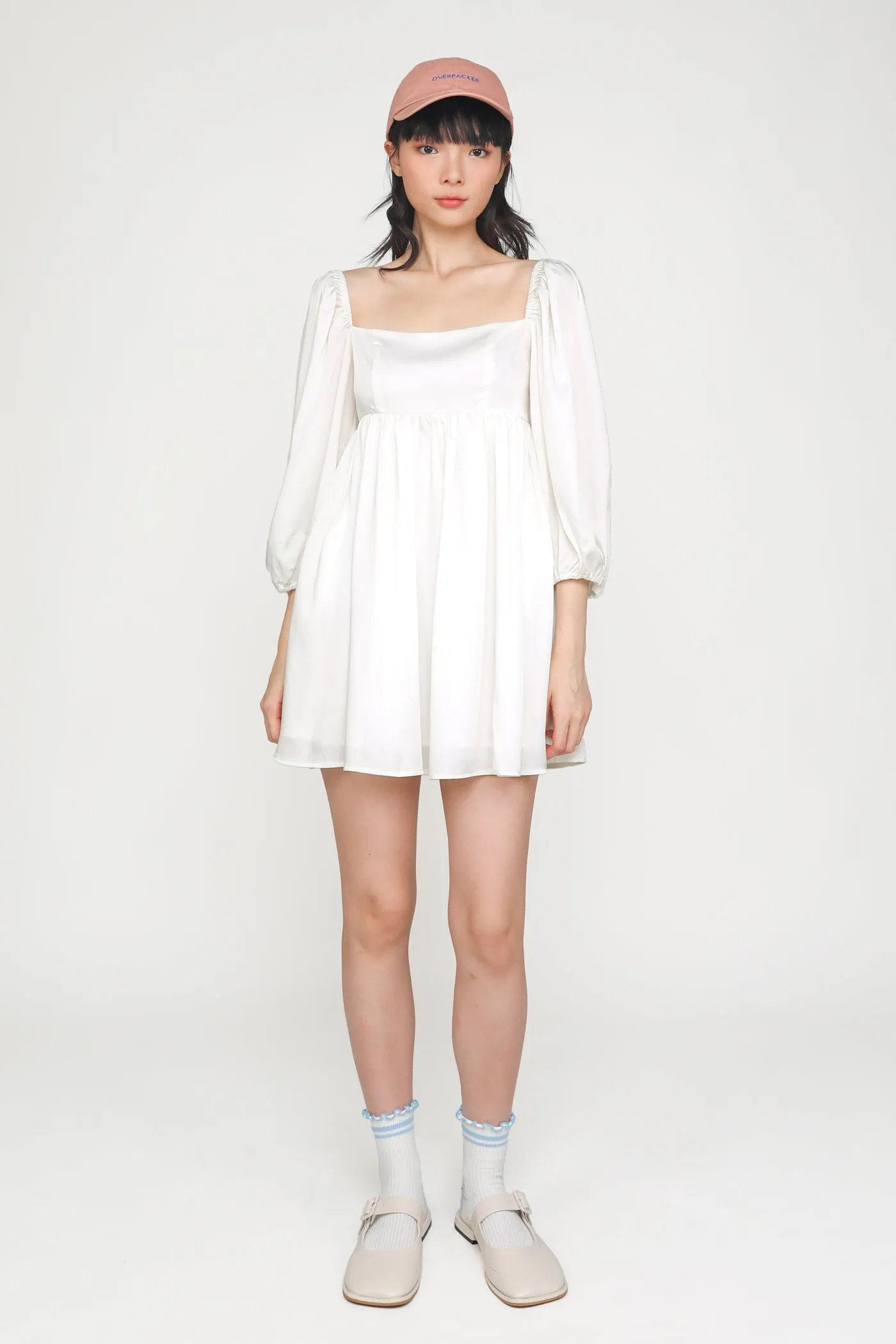 Eldora Sleeved Babydoll Dress
