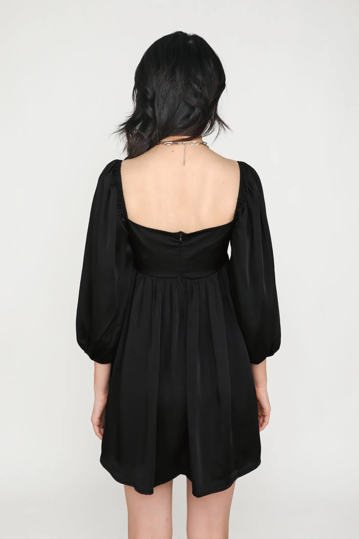 Eldora Sleeved Babydoll Dress