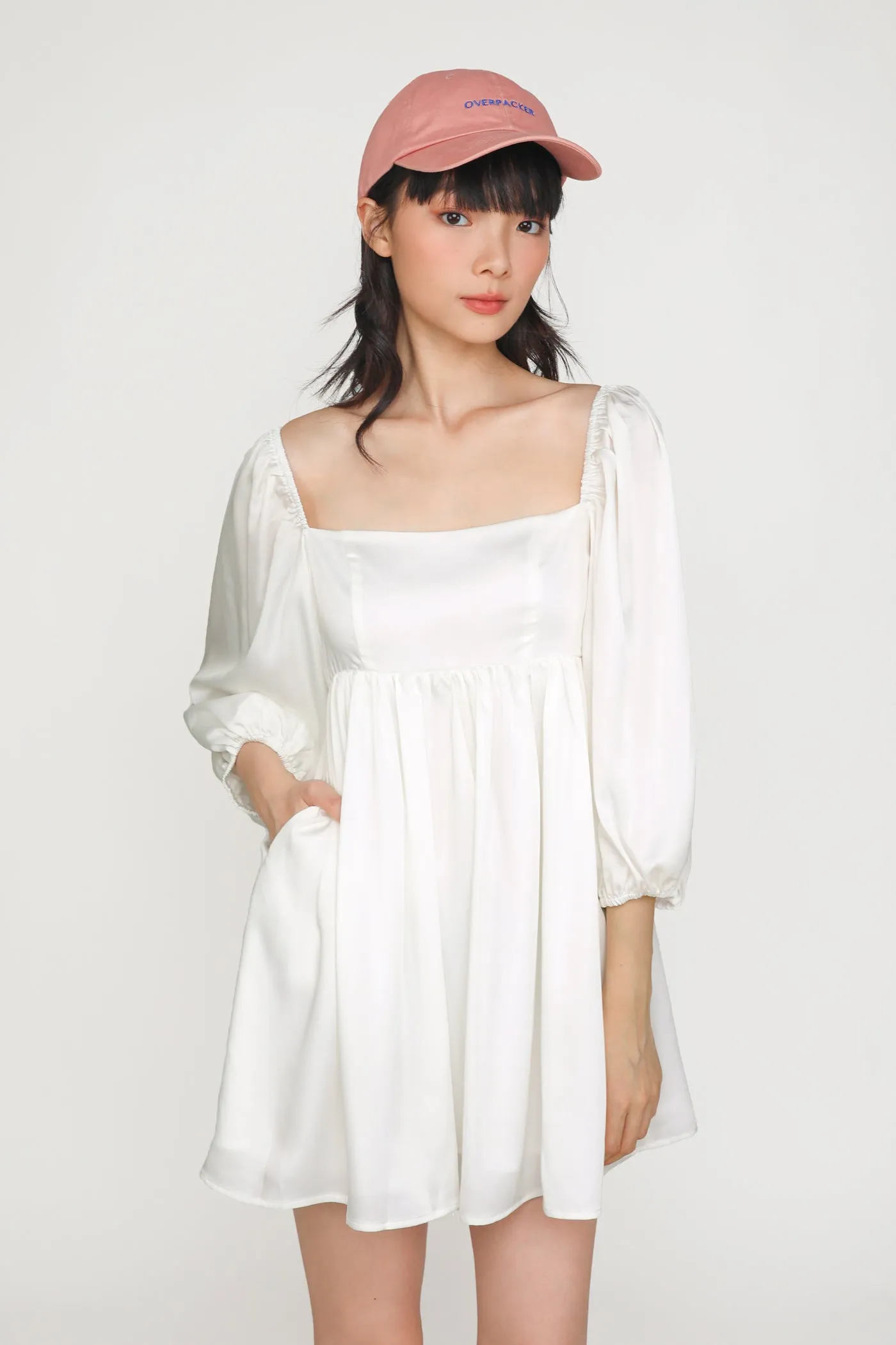 Eldora Sleeved Babydoll Dress