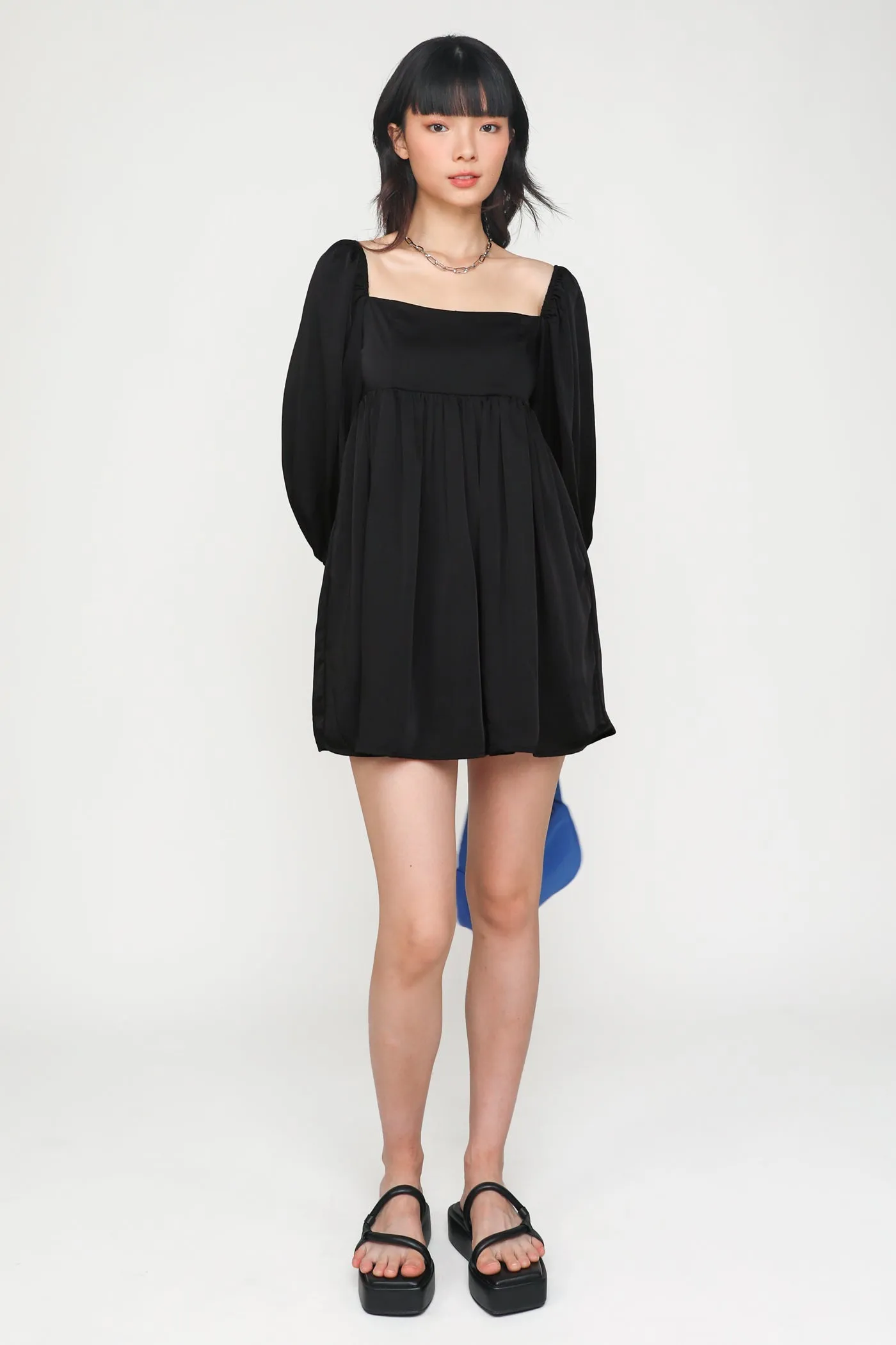 Eldora Sleeved Babydoll Dress