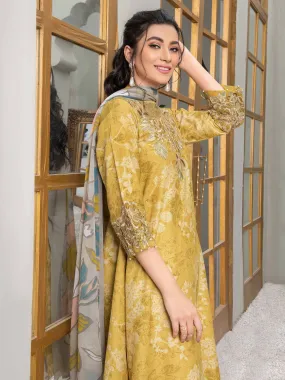Embroidered Jacquard 2 Piece Suit
