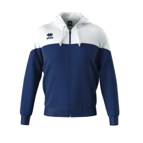 ERREA BEN ZIP UP HOODIE NAVY WHITE