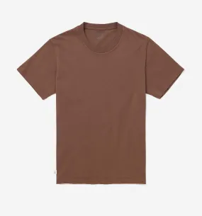 Essential Cotton T-shirt Brown
