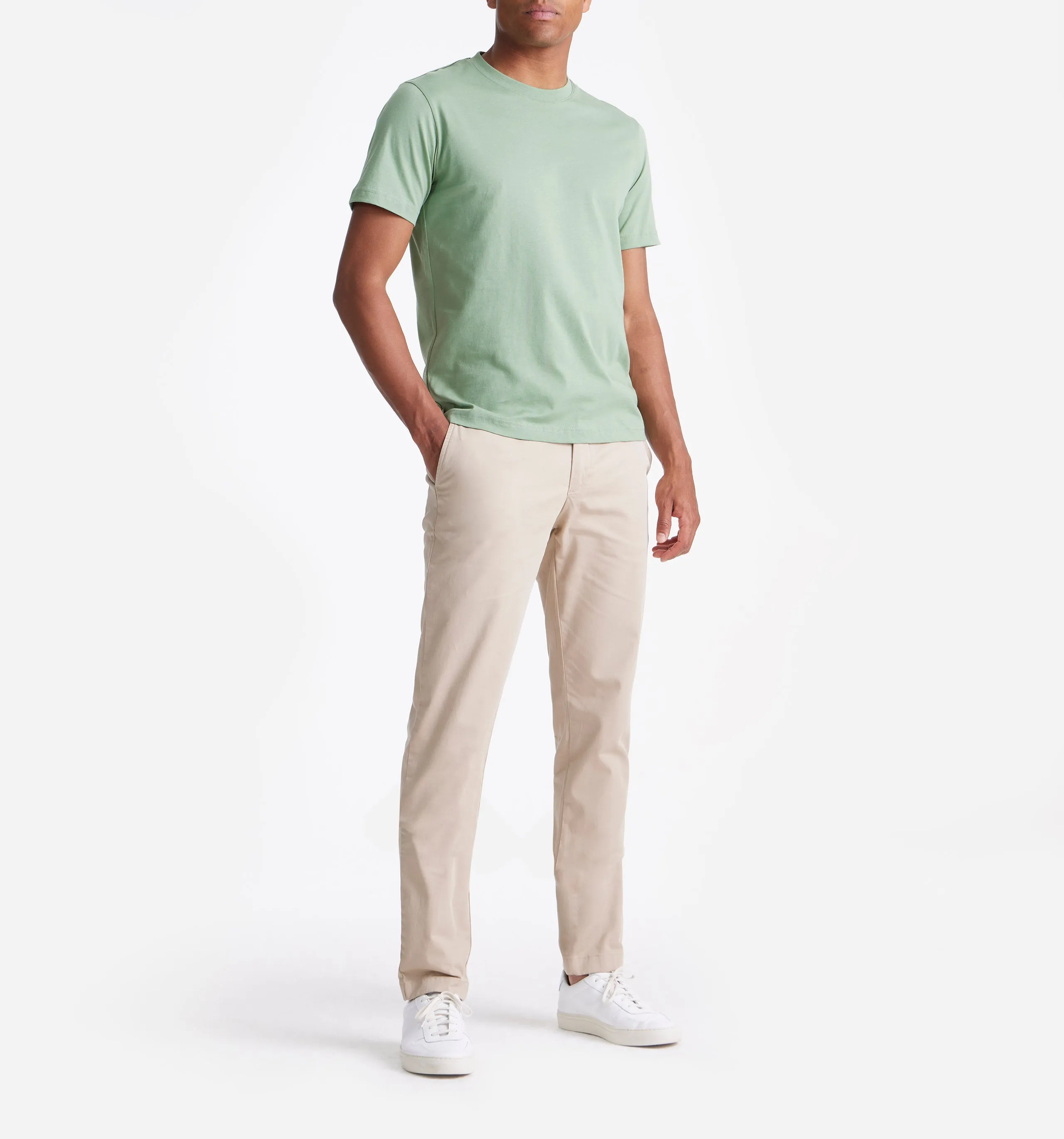 Essential Cotton T-shirt Light Green