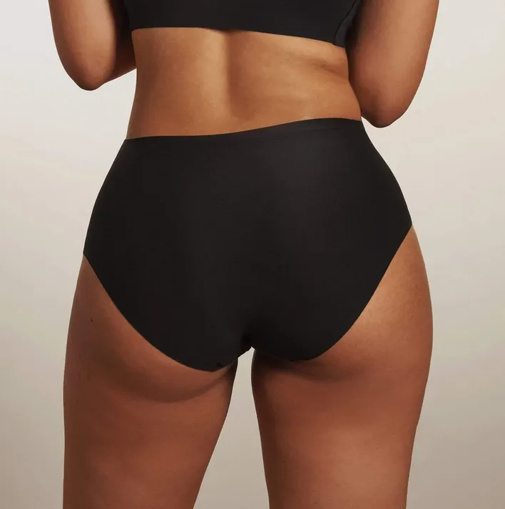 Evelyn & Bobbie High Waisted Skintones Retro Bikini Panty