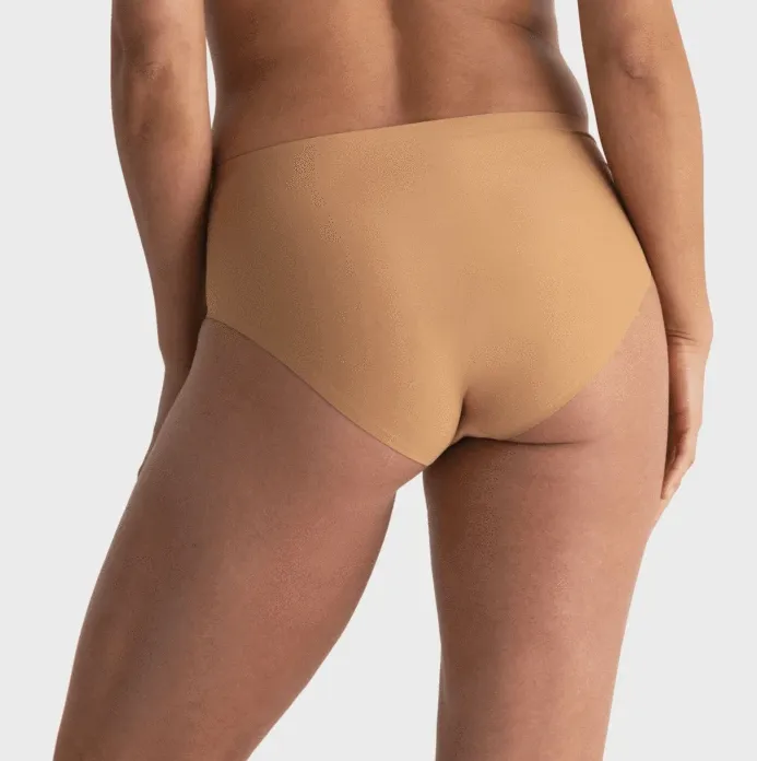 Evelyn & Bobbie High Waisted Skintones Retro Bikini Panty