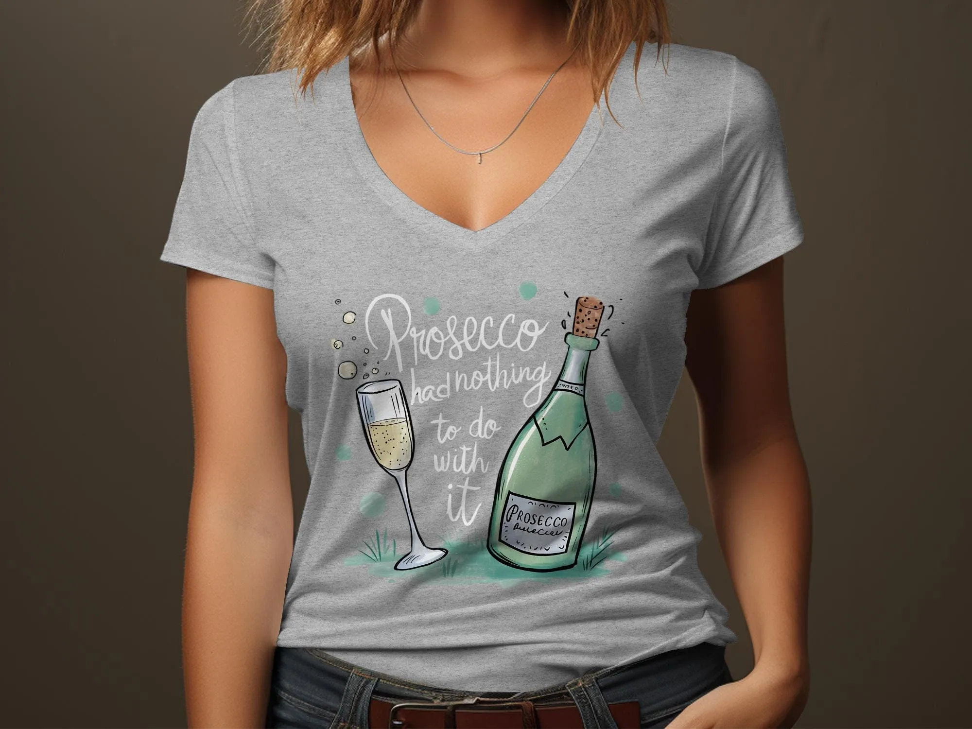 Fun Prosecco Lover T-Shirt, Sparkling Wine Enthusiast Tee, Prosecco and Bubbles Graphic Shirt, Drink Wine with Friends Sweatshirt