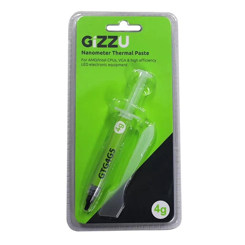 Gizzu Nanometer Thermal Paste 4G Conductivity 5.15W/Mk