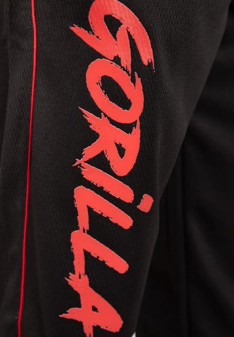 Gorilla Wear Mercury Mesh Pants - Black/Red
