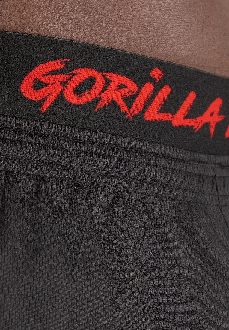 Gorilla Wear Mercury Mesh Pants - Black/Red