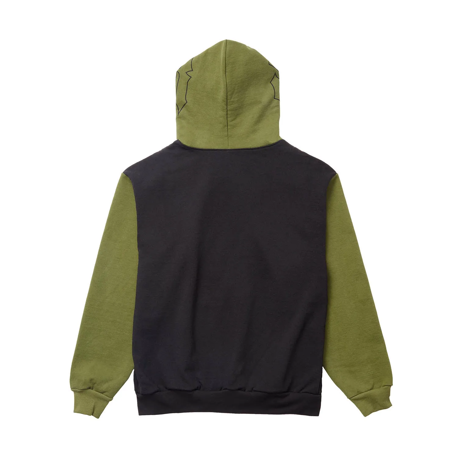 Gothik Two-Tone Zip Hoodie