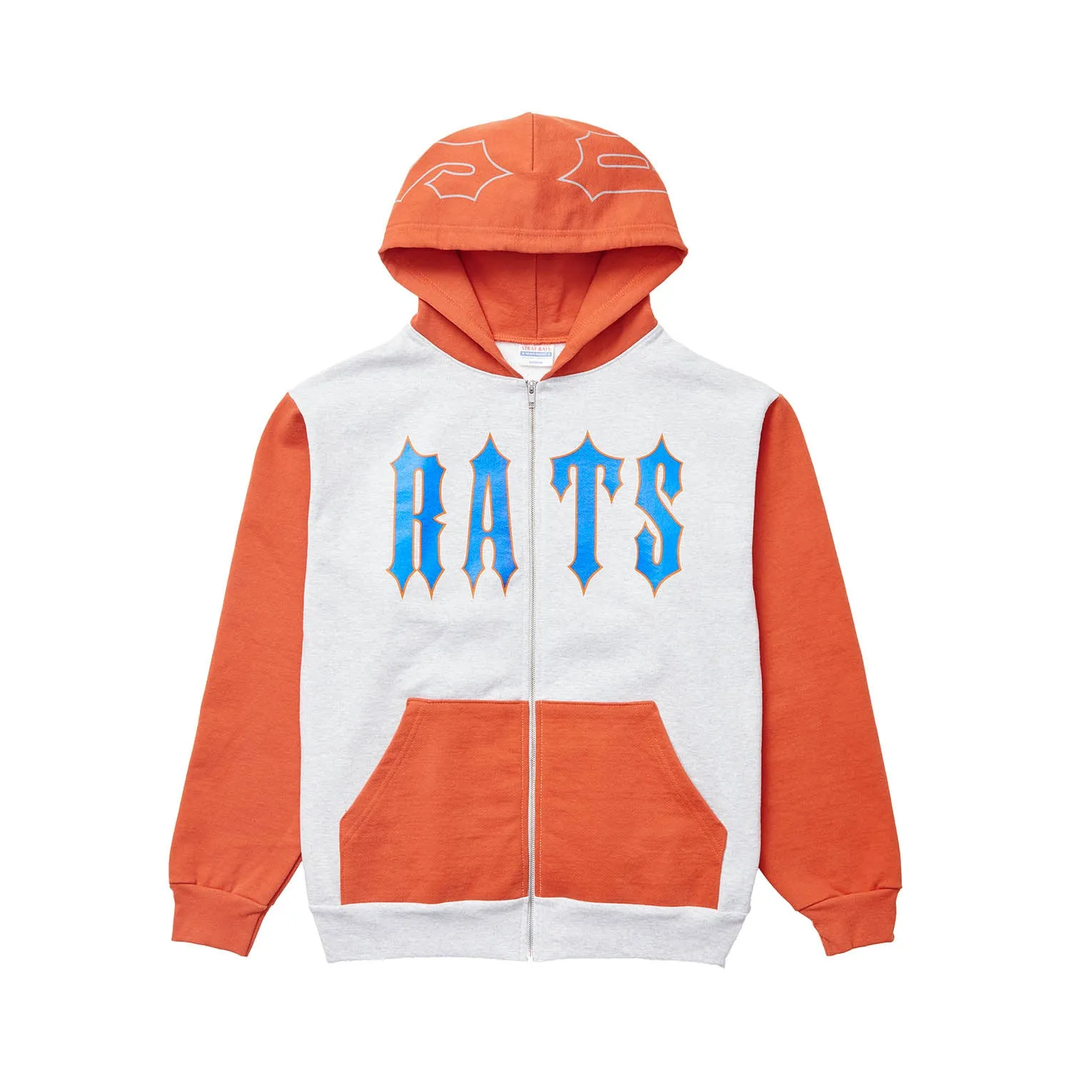 Gothik Two-Tone Zip Hoodie