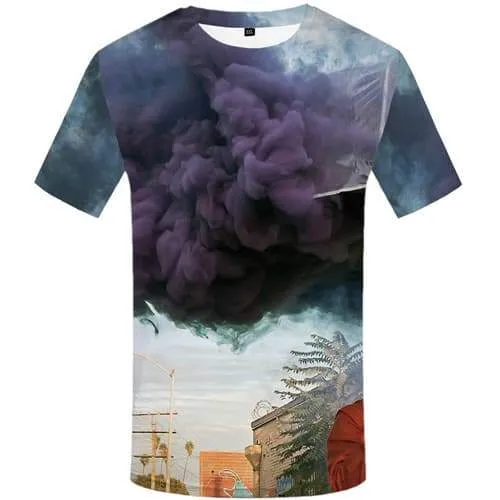 Graffiti T-shirt Men Harajuku Tshirts Casual Art T shirts Funny Abstract Tshirt Anime Gothic Shirt Print Short Sleeve Fashion