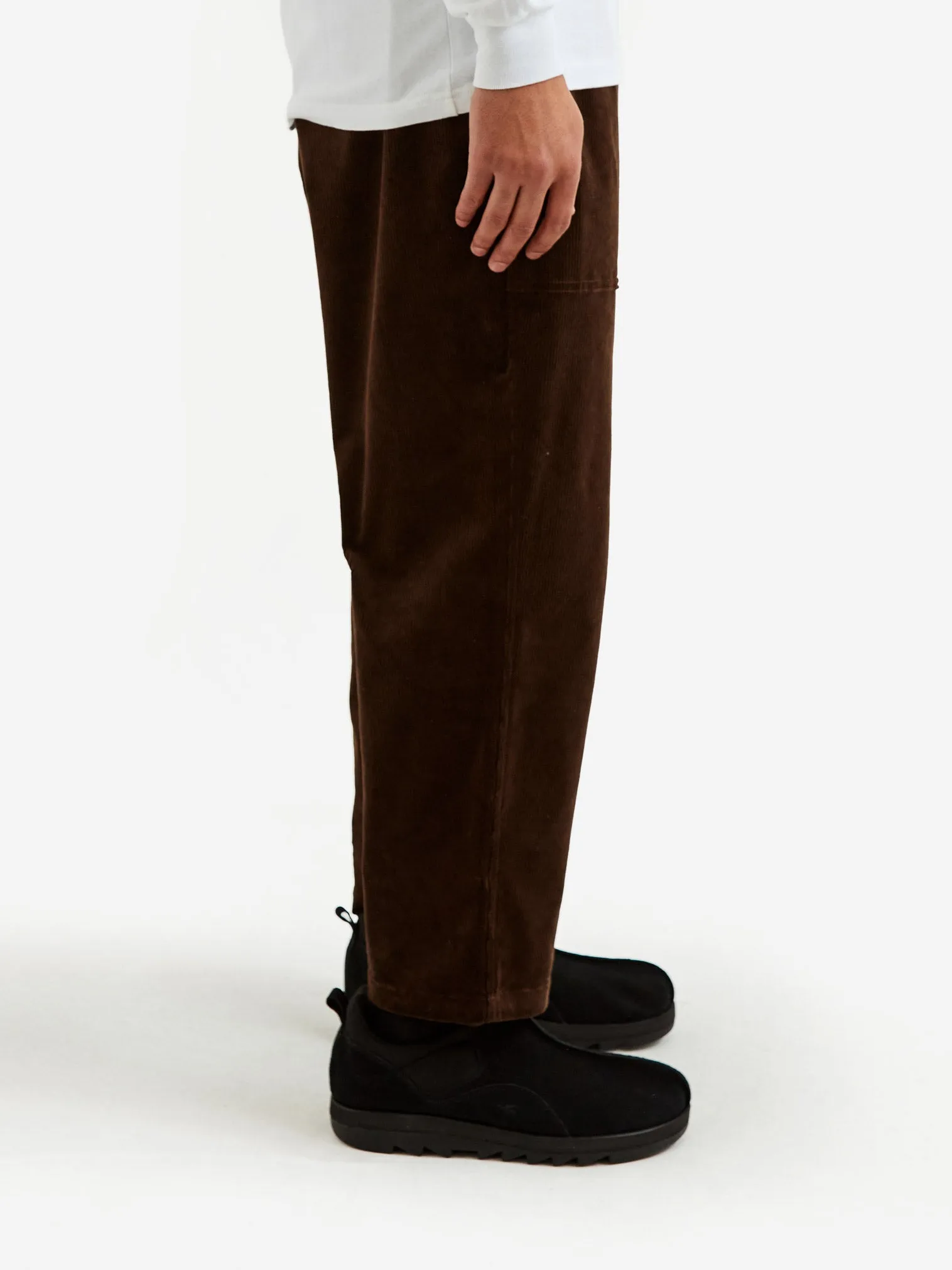 Gramicci Corduroy Loose Tapered Pant - Dark Brown
