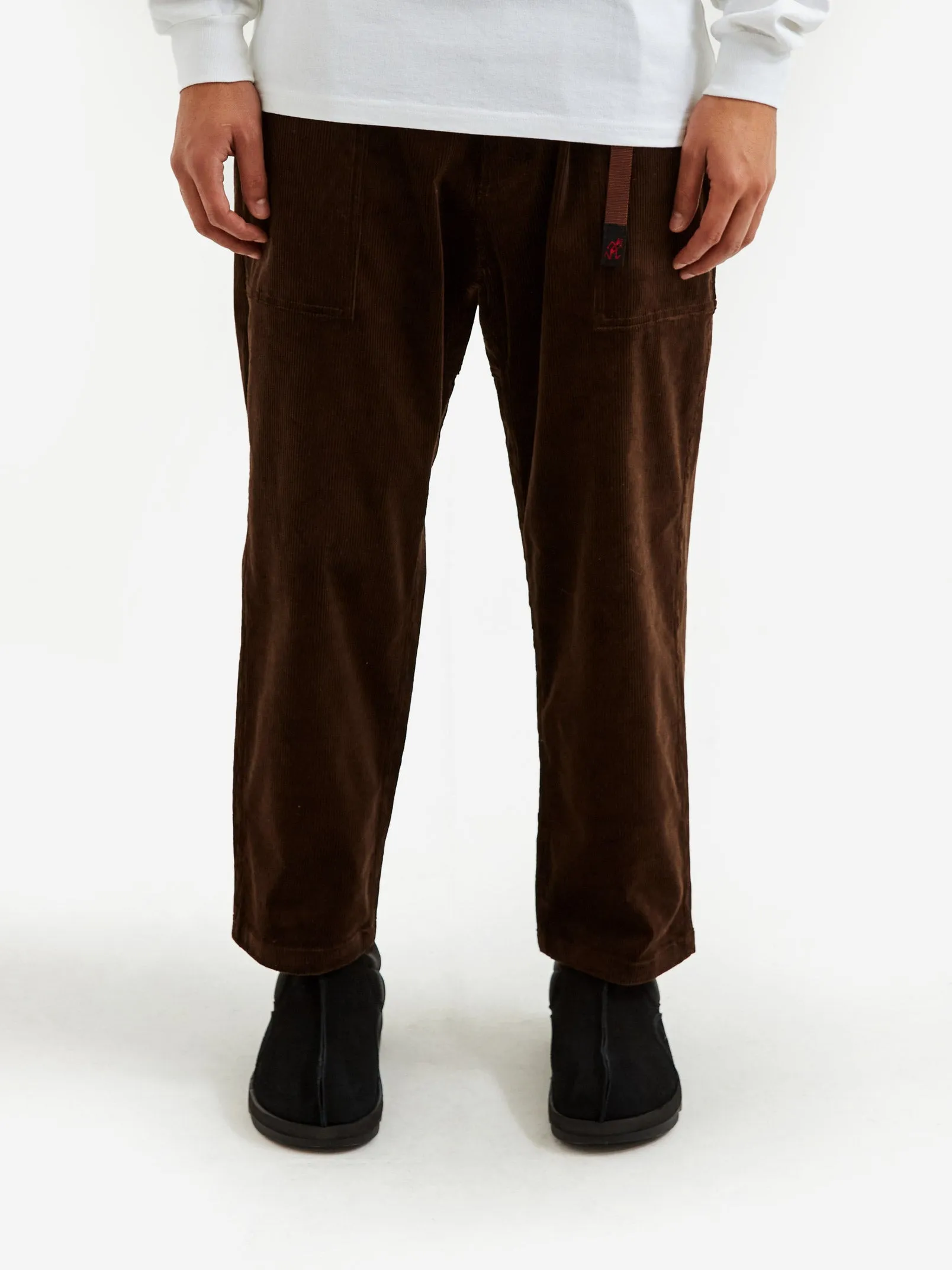 Gramicci Corduroy Loose Tapered Pant - Dark Brown