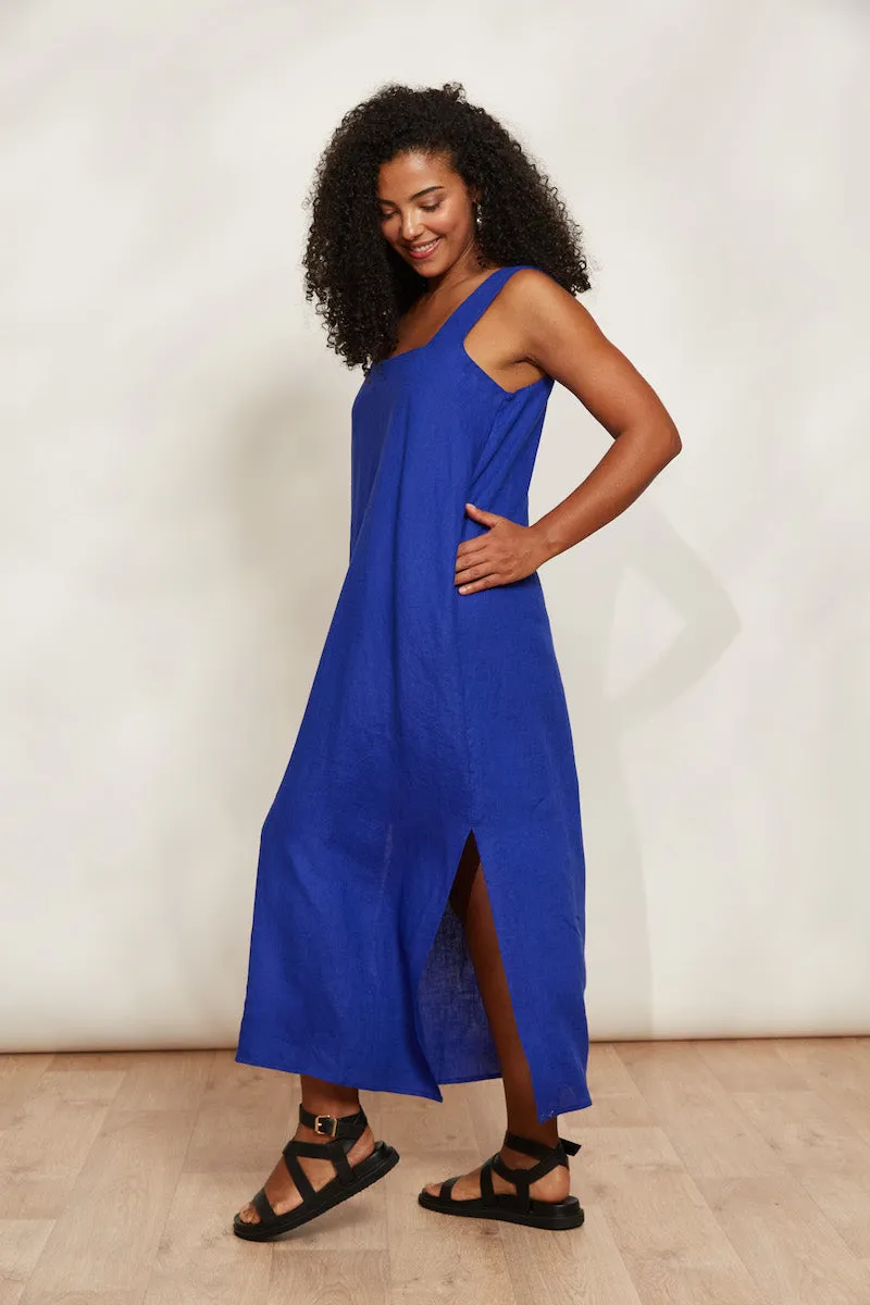 Halcyon Dress, Cobalt