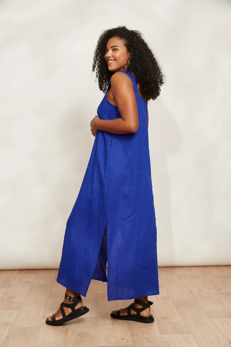 Halcyon Dress, Cobalt