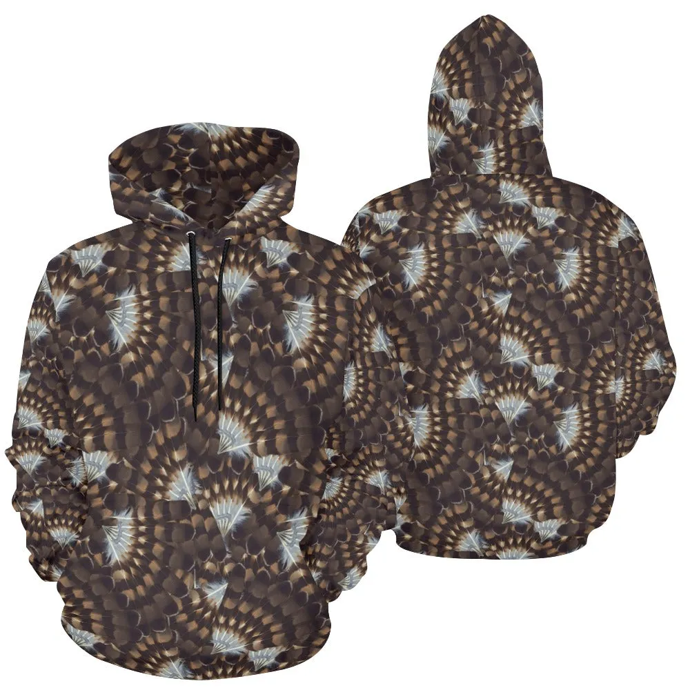 Hawk Feathers Hoodie for Women (USA Size)