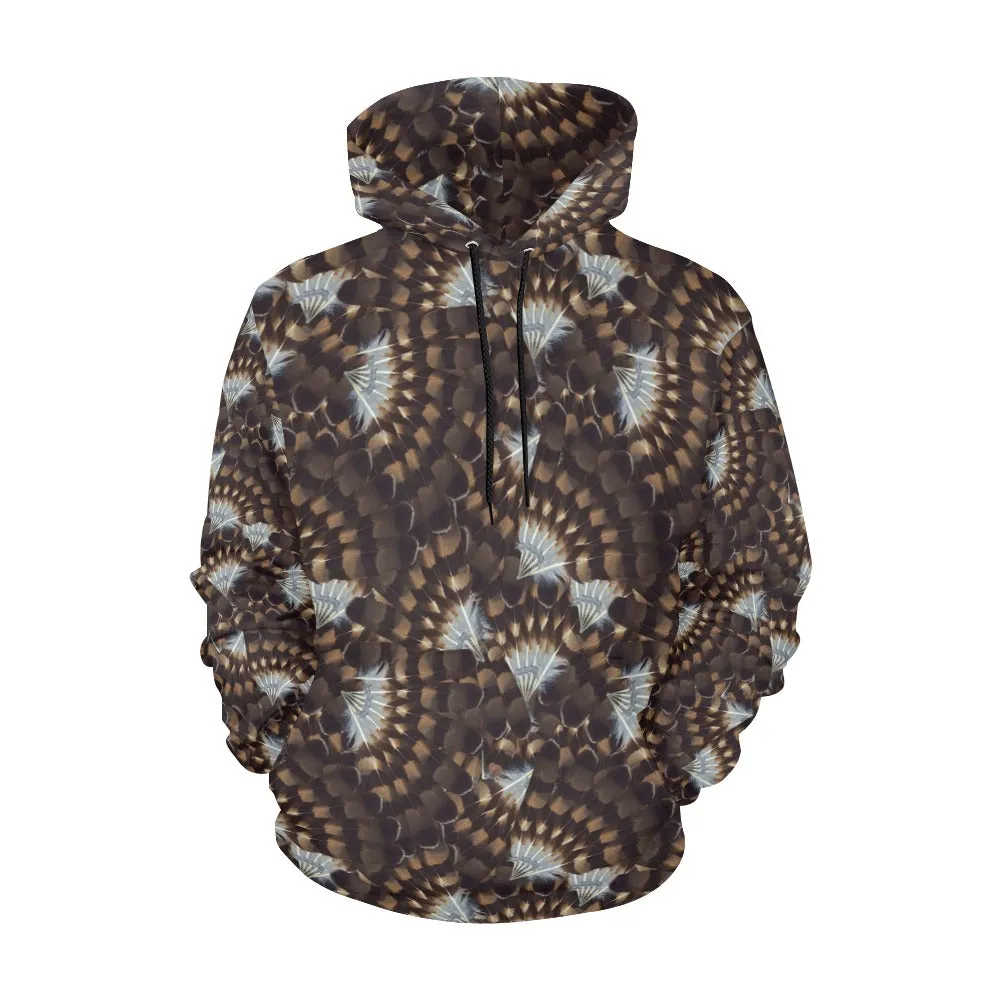 Hawk Feathers Hoodie for Women (USA Size)